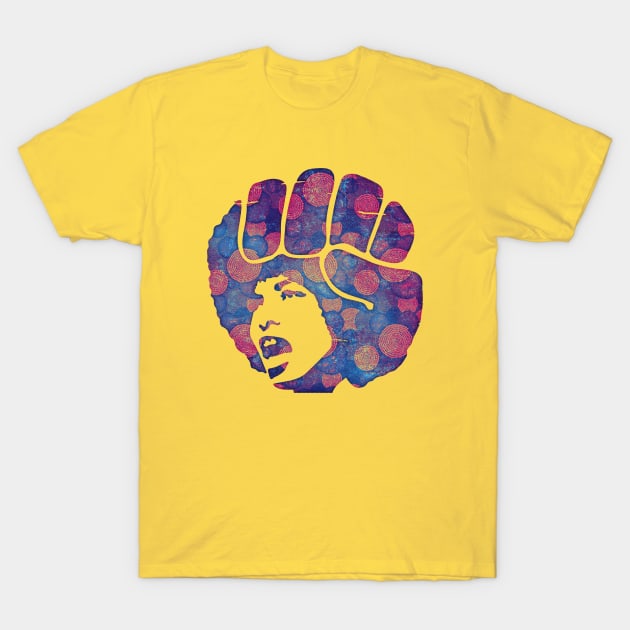 Angela Davis T-Shirt by HAPPY TRIP PRESS